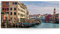 Acryl-Bild Venedig, Venice mit 110x50cm. Wunderschönes Acrylglasverbundbild mit 8mm als Wandbild, Bild Rialtobrücke, zur Dekoration in Küche, Esszimmer, Wohnzimmer, Schlafzimmer. Mit Aufhängung