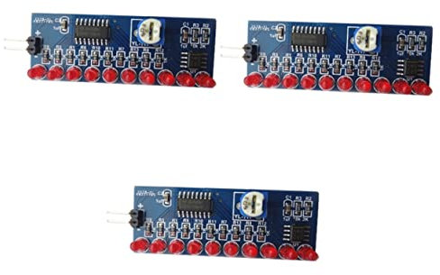 DOITOOL 3 Stücke B Praxis Löten Elektronische Teile Fließende Platine des Moduls LED-Kit Ne + Lötlampe Blinkende CD Ne + CD Fließendes Wasser DIY Lauflicht