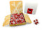 Confetti Arbues Artigianali CIOCCOMANDORLA ROSSI Incartati Singolarmente - 400gr per Feste di Laurea, Confettate, Compleanni