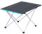 Naturehike Camping Klapptisch, Aluminium Tischplatte, wasserdicht, tragbar, leicht, für Essen, Kochen, Picknick, Outdoor, Angeln (Schwarz Groß)