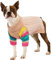 IECOii Hundepullover Mittelgroße Hunde,Strick Hundekleidung für Herbst Winter,Rollkragen Hunde Pullover Weich Hundepulli für Kaltes Wetter Warm Haustier Hunde Kleidung für Französische Bulldogge