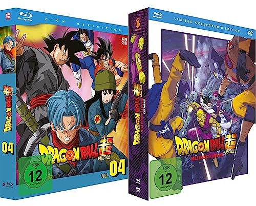 Dragonball Super - TV-Serie - Vol. 4 - [Blu-ray] & Dragon Ball Super: Super Hero - The Movie - [Blu-ray & DVD] Collector's Edition