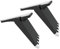 UKCOCO 2sets Einstellbare Laptop Plattformen Mini Notebook Riser Aluminium Laptop Stand Schreibtisch Kühlung Unterstützung 2 Stücke * 2