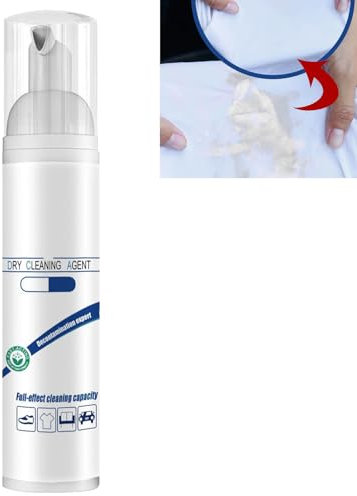 KOAHDE Dry Spot Cleaner for Clothes,Dry Clothes Cleaning Spray,Down Jacket Cleaner,Waterproofing Spray for Jackets,Clothing Cleansing Foam,Dry Care Stain Remover for Clothing,Jacket Wash-Free Spray