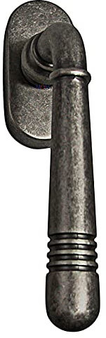 Fenstergriff Set 1 x FG Helena 1675 Antik Grau Rasterolive Fensterbeschlag Drücker