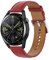 KUTEWEU Correa para Huawei Watch GT4 46mm/Huawei Watch 4 Pro, 22mm Cuero Clásicas Pulsera Repuesto Correa para Huawei Watch Ultimate/Huawei Watch GT3 SE/Huawei Watch Buds/Watch 3 (Rojo)