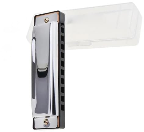 Mundharmonika Silber 10 Löcher Edelstahl Mundharmonika Musikinstrument Mundharmonika Pädagogisch