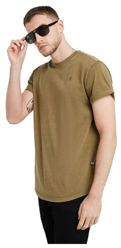 G-STAR Damen Lash Overdeyed T-Shirt Braun (Kangaroo gd D16396-2653-G703) S