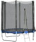SPORTNOW Trampoline Exterieur Enfant, Trampoline de Jardin Ø 180cm pour Enfants avec Filet de sécurité, poteaux rembourrés et échelle, pour Enfants, Adolescents et Adultes
