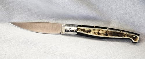 ARMERIAONLINE SINCE 1999 Coltello Da caccia Sardo PATTADA Artigianale TASCABILE MANICO IN CORNO SARDEGNA da COLLEZIONE Coltelli sardi artigianali coltellino fatto a mano