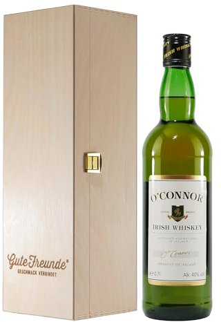 O´Conner Irish Whiskey mit Geschenk-Holzkiste
