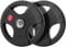Gallant 15kg Weights Plates Pair, 2 Inch Olympic Weight Plates, Rubber Coated Cast Iron with Tri Grip for Olympic Barbell Weights, (15kg weight plate x 2) Home Gym Strength Training