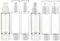 Wenrescry Lot de 6 Flacon Pompe,30 ML distributeurs à Pompe Airless, flacons de Voyage Portables pour Lotion, désinfectants et cosmétiques, 3 flacons pulvérisateurs et 3 Bouteilles de Lotion