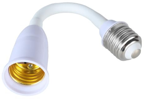OAJABBGE Rallonge multi-usages pour douille d'ampoule E27 réglable coudée pour lampes de plantes et lampes d'intérieur