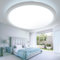 slochi 49CM LED Ceiling Light, 46W 4600LM Bathroom Lights 3000K/4000K/6500K, Flush Round Waterproof Ceiling Fittings Lighting for Bedroom Kitchen Living Room Indoor White