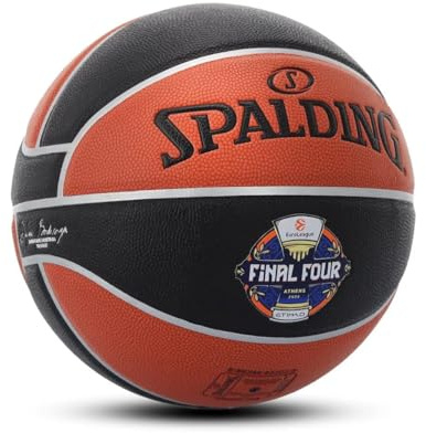 Spalding EUROLEAGUE FINAL Four Athen – OFFIZIELLER SPIELBALL Legacy TF-1000 Composite Indoor Basketball