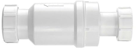 McAlpine MACVALVE-2 Self-Closing Waste Valve 1.1/2 BSP Female Inlet x Compression Outlet - Plastic - MACVALVE-2.
