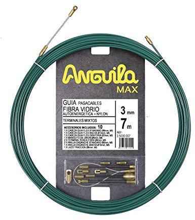 Anguila anguila max - Pasacables 3mm fibra de vidrio+nylon 7m