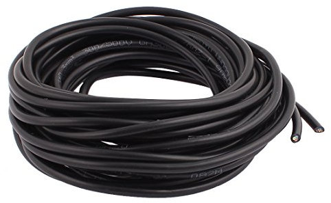 Aexit PVC Insulated PVC Sheathed Flexible Electrial Cable Wire 3 x 0.3mm2 10 Meters (a29e8180c1c440bc098583c14deacb65)