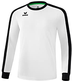 Erima Men's Retro Star Jersey Long Sleeve White/Black