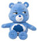 Whitehouse Glücksbärchis Care Bears Plüsch 6 versch. Figuren, 28 cm ORIGINAL Kuscheltier - Unlock The Magic - super weicher Plüschbär, Teddybär Stofftier Glücksbärchen für Kinder (Brummbärchi)