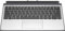 HP Elite x2 G8 Premium Keyboard (55G42AA) - Docking Connectivity - Pogo Pin Interface - Rugged - Tablet - TouchPad