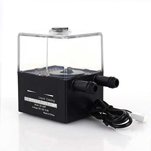 KIMISS SC 300t 12v DC, Bomba Tanque de Bomba para PC CPU Líquido Kit de Adaptadores USB Agua Ultra Silenciosa Mini USB Hembra a Refrigeración