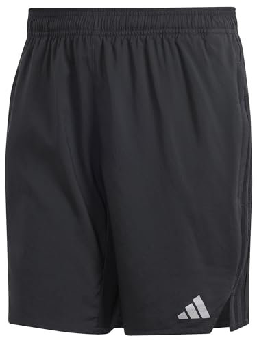 adidas Short d'entraînement HIIT 3 Bandes pour Homme, S 22,9 cm, Noir