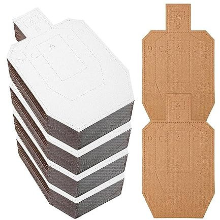 Jkapagzy 10 stücke Ziel Papiere Ziele für Bogen Pfeile Bogenschießen Schießen Slings Jagd Outdoor Katapult Sport Darts