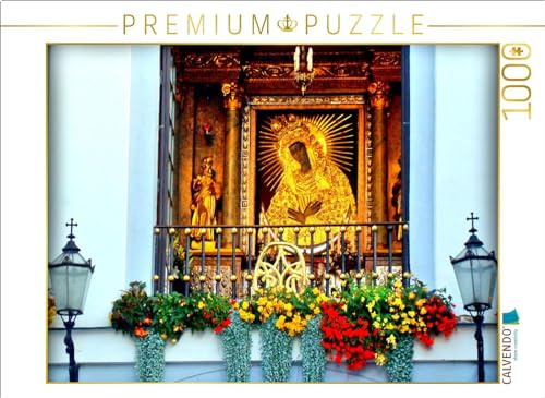 CALVENDO Puzzle Schwarze Madonna der Barmherzigen Muttergottes | 1000 Teile Lege-Größe 64 x 48 cm Foto-Puzzle für glückliche Stunden