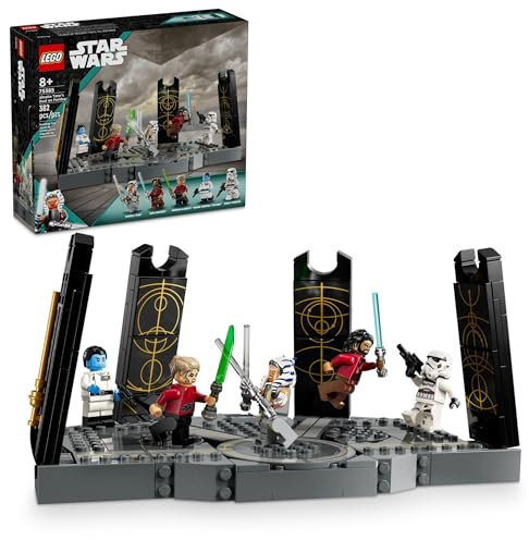 LEGO Star Wars Ahsoka Tanos Duell auf Peridea Bauspielzeug für Kinder, Sammelspielzeug mit 5 Star Wars Minifiguren inklusive Großadmiral Thrawn & Ahsoka, lustiges Geschenk für 8-jährige Jungen &