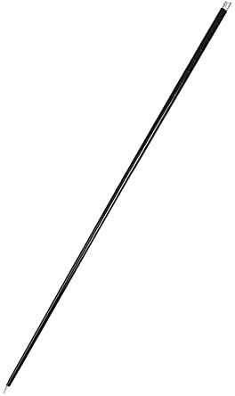 ihreesy 150cm Magischer Zauberstab, Edelstahl Magischer Taschenstab Tragbar Magischer Stock Magischer Stab Teleskopischer Zauberstab Metall Zauberstab Teleskop Magic Stick,Schwarz