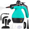 Handheld Steam Cleaner,Steamer for Cleaning,Steam Cleaner with Safety Lock and 9 Accessory Kit,Multi-Purpose Steamer for Home Use,Steamer for Cleaning Floor,Upholstery,Grout and Car,Blue
