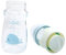HAPINARY Ergonomische Weithals-babyflasche 240 Ml Tragbarer Behälter Outdoor-reiseflasche Auslaufsicheres Design
