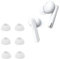 Tappi di ricambio in silicone compatibili con Oppo Enco Free2 /Enco Free 2i /Enco X, cuscinetti di ricambio per auricolari, 3 pezzi, colore bianco