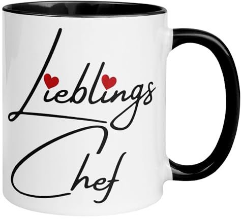 Chef Tasse Lustig mit Spruch – Geschenk Chef Führungskraft Büro – Lieblings Chef – Lustige Tasse Mann Vorgesetzter Boss Geschenkidee