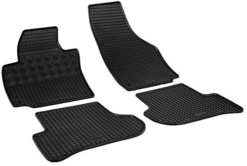 Gummi Fußmatten passend für Skoda Yeti ab 2009 AZUGA AZ10092201 Gummimatten Automatten