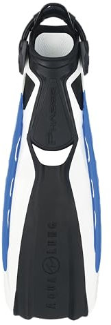 AQUALUNG Unisex-Adult PHAZER Fins, Weiß und Blau, S