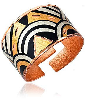 Southwest Indianer verstellbare Ringe für Männer und Frauen in Art Decor Design Kunsthandwerker Kupfer Ring Schmuck