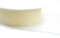 50 m x 4 сm Dekoband VLIES CREME Ivory Schleifenband Geschenkband Deko Netzband Floristik Band Vliesband Dekovlies Tischdekoration zum Basteln Dekorieren
