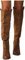 Onsoyours Donna Stivali Classico Plateau Tacco Alto Stivali al Ginocchio B Marrone 38 EU