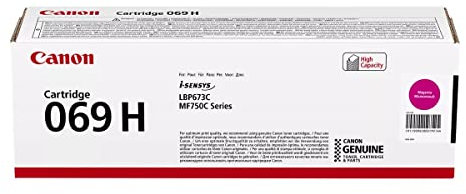 Canon 069H - Hohe Ergiebigkeit - Magenta - original - Box - Tonerpatrone - für i-SENSYS LBP673Cdw, LBP673dw, MF752Cdw, MF754Cdw