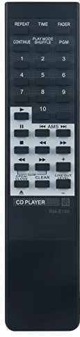 VINABTY RM-E195 Telecomando di sostituzione compatibile con Sony CD AUDIO DISC DVD Recorder 227ESD CDP-X33 CDP-950 CDP-790 CDP227 CDP228 CDP333