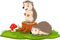 U24 Aufkleber 2 Igel 15 x 10 cm Autoaufkleber Sticker Konturschnitt