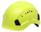 Rhino Safety Helmet Universal Size Heavy Duty Hard Hat for Scaffolding, Construction and Tradesmen Adjustable Head Size And Chin Strap (Yellow)