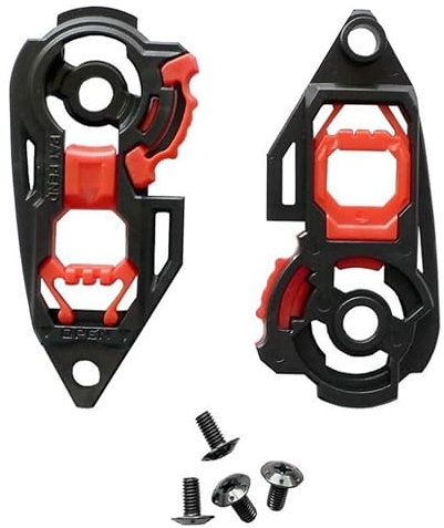 Everalo Visier Mechanismus Kompatibel mit Agv K1 Visier - K3sv - K5 - K5s - K1s - S4sv - Horizon - Skyline - Strada - Stealth sv - Compact - Inklusive Schrauben (Mechanismus)