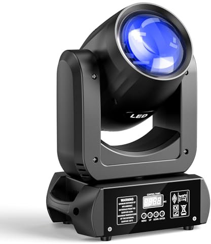 150W Moving Head LED DMX512 Spot Beam RGBW Wash GOBO 18 Prisma Dj Disco Stadium Party Licht für Hochzeit Lichtshow Bar Club Weihnachten