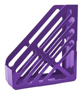 Deflecto Contemporary Magazine File Holder (Purple, Maxi)