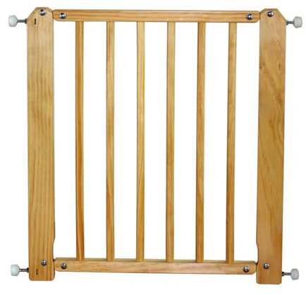NORDLINGER PRO Barrière Animaux - Amovible - Bois - Ouverture 70 à 76cm - Modèle USKY - pour Chien