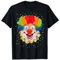 Clown Karneval Konfetti Clowngesicht Albernes Festival T-Shirt